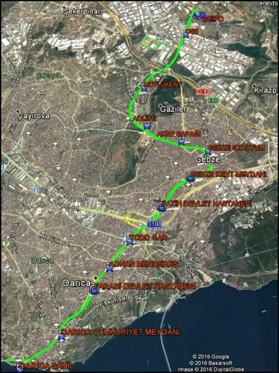 Gebze-Darıca Metro Projesi İçin İlk Adım Atılıyor