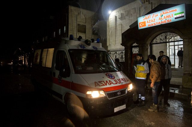 Terör Örgütü PYD, Afrin'den Hastanelere Top Ateşi Açtı: 12 Yaralı