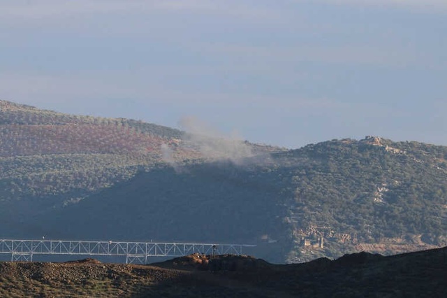 Türk Topları Afrin'i Yeniden Vurmaya Başladı, Atış Anı Saniye Saniye Görüntülendi