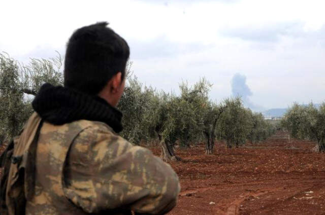 Afrin Operasyonunun Başlamasının Ardından 4 Köy ÖSO Kontrolüne Geçti, Suriye Haritası Değişti