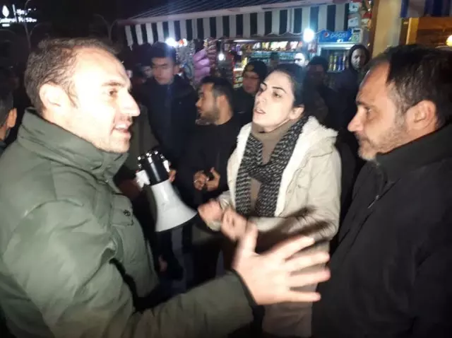 Ankara'da Afrin Operasyonunu Protesto Etmek İsteyen HDP'liler Polisi Görünce Kaçtı