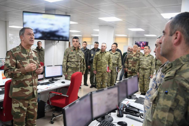 Zeytin Dalı Harekatının Yönetildiği Hatay'daki Karargahın Fotoğrafları Yayınlandı