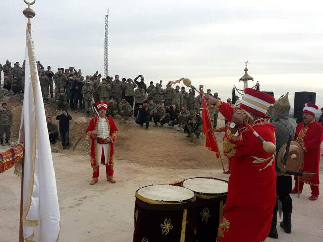 Hatay''da Mehter Takımından Askerlere Moral Konseri! Hatay'da Mehter Takımından Askerlere Moral Konseri!