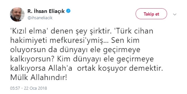İlahiyatçı İhsan Eliaçık'tan Skandal 