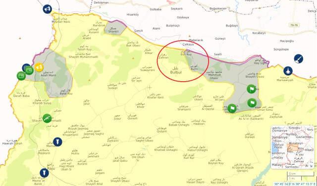 Kilis'e Roketlerin Atıldığı Afrin'deki Darmık Dağı Abluka Altına Alındı