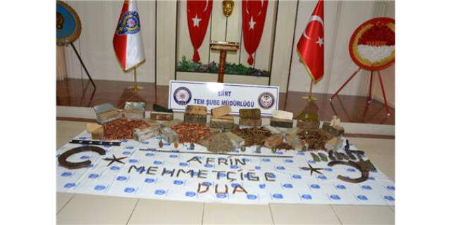 Terör Örgütü PKK'ya Ağır Darbe! Çok Sayıda Silah Mühimmatı Ele Geçirildi