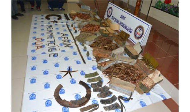 Terör Örgütü PKK'ya Ağır Darbe! Çok Sayıda Silah Mühimmatı Ele Geçirildi