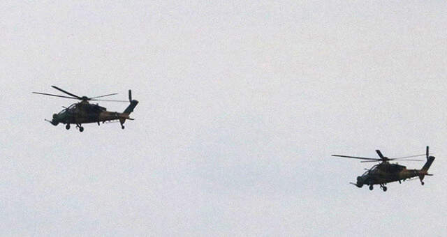 Zeytin Dalı'nda 6'ncı Gün! 2 ATAK Helikopteri 20 Dakika Boyunca Sınır Hattını Ateş Altına Aldı