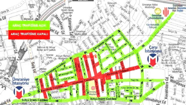 En Prestijli Cadde'de Yayalaştırma Projesine Başlıyor