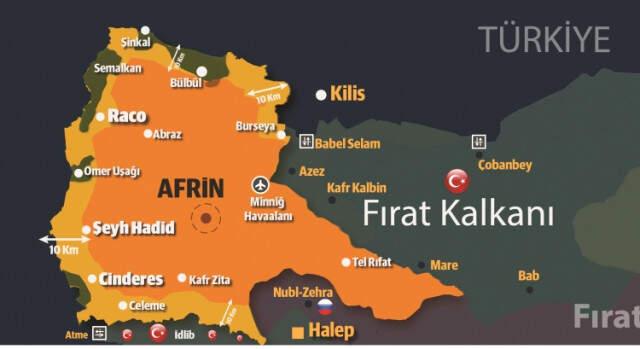 Zeytin Dalı Harekatında 10 Kilometrelik Güvenli Hat Oluşturulmasının Ardından Taarruza Geçilecek