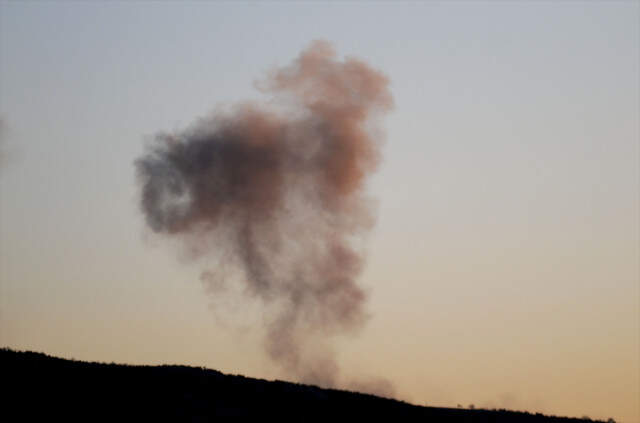 Burseya'dan Sonra Afrin Bölgesindeki Darmık Dağı Hedef Alındı
