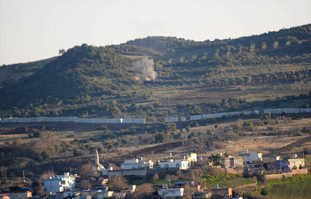 Burseya'dan Sonra Afrin Bölgesindeki Darmık Dağı Hedef Alındı