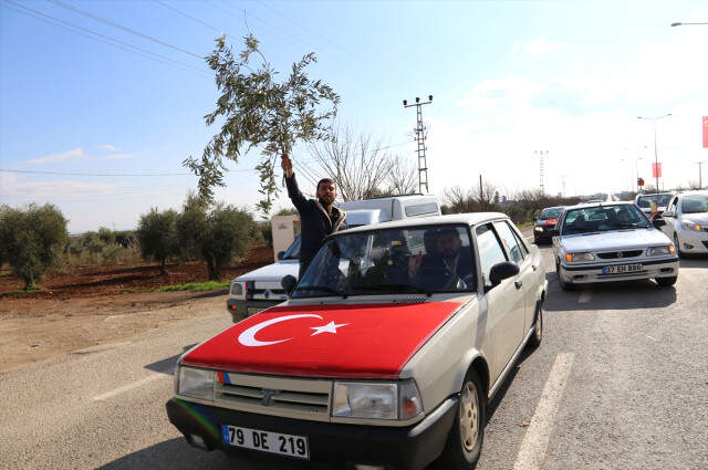 Dha Yurt;sınır Kapısında 'Burseya' Sevinci TSK Burseya Dağı'nı Teröristlerden Temizledi, Kilis'te Büyük Coşkuyla Kutlama Yapıldı