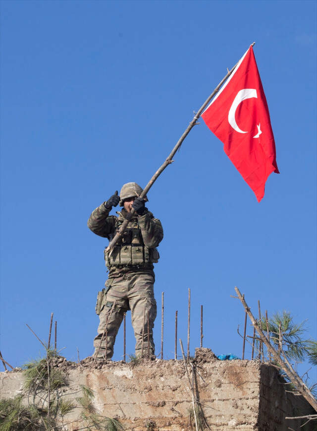Afrin Harekatının 9'uncu Gününde 73 Terörist Etkisiz Hale Getirildi