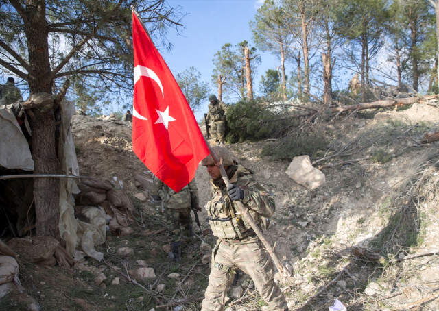 Afrin Harekatının 9'uncu Gününde 73 Terörist Etkisiz Hale Getirildi