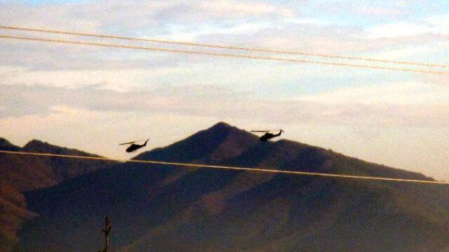 YPG'li Teröristlerin Burseya Dağı'ndaki Beton Kuleleri Bombalandı! O Anlar Kamerada