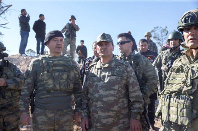 Mehmetçik, Burseya Dağı'nda Üs Bölgesi Oluşturuyor! 2. Ordu Komutanı Bizzat Bölgede