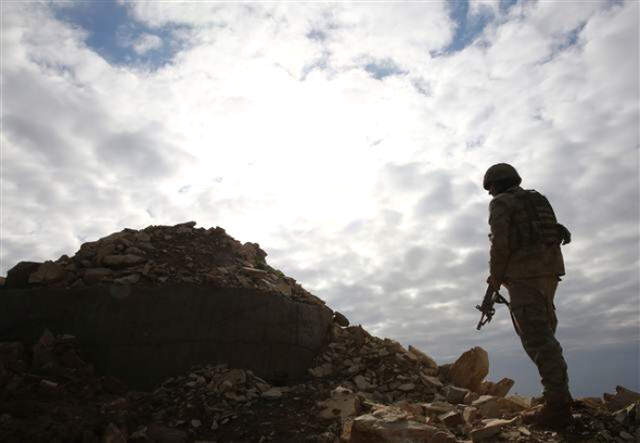 Afrin'de Teröristlerin 300 Metrelik Televizyonlu Tüneli Görüntülendi