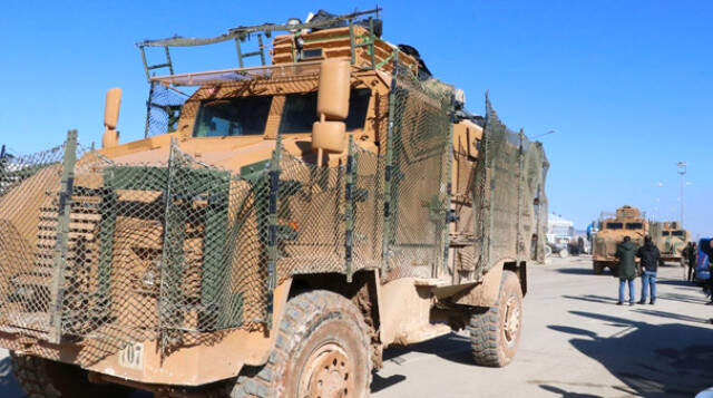YPG'nin Elinden Alınan Burseya Dağı'na 8 Tank ve 12 Zırhlı Araç Gönderildi, Kule İnşa Ediliyor