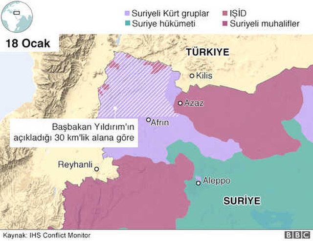 Zeytin Dalı Harekâtı - ABD Ordusu: Menbiç'ten Çekilmeyi Düşünmüyoruz