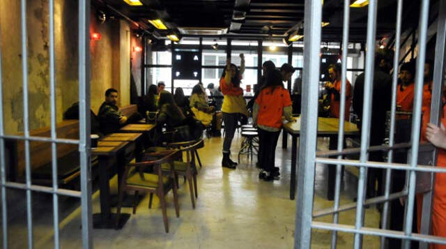 Yalova'da Hapishane Konseptli Kafe Hizmete Girdi