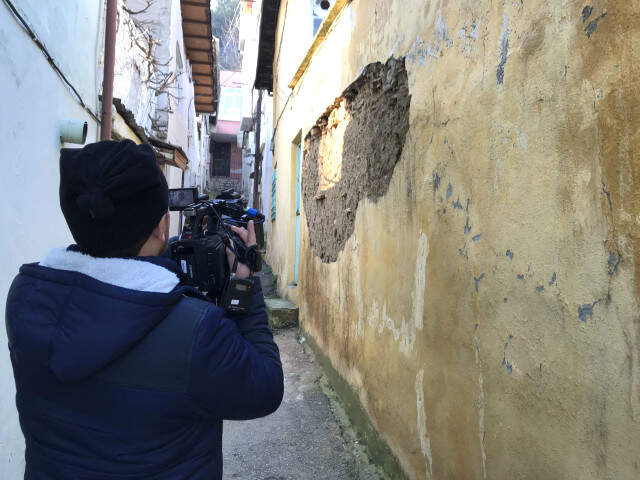 Bina İnşaatı Mahalleyi Çatlattı, Felaketin Boyutu Gün Ağarınca Ortaya Çıktı