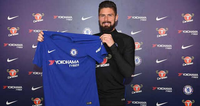 Fransız Golcü Oliver Giroud, Arsenal'den Chelsea'ye Transfer Oldu