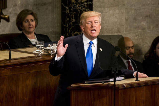 Trump, ilk Birliğin Durumu Konuşmasında Kongreye 1,5 Trilyon Dolarlık Yatırım Çağrısı Yaptı