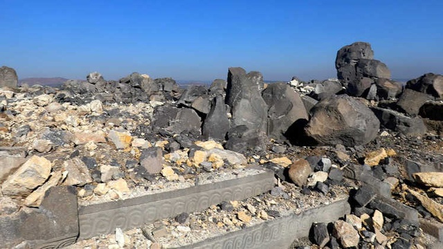 Afp Muhabiri Afrin'den Yazdı: 3 Bin Yıllık Tapınak Türkiye'nin Bombardımanında Ağır Hasar Gördü