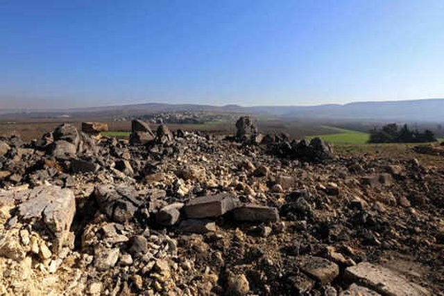 Afp Muhabiri Afrin'den Yazdı: 3 Bin Yıllık Tapınak Türkiye'nin Bombardımanında Ağır Hasar Gördü