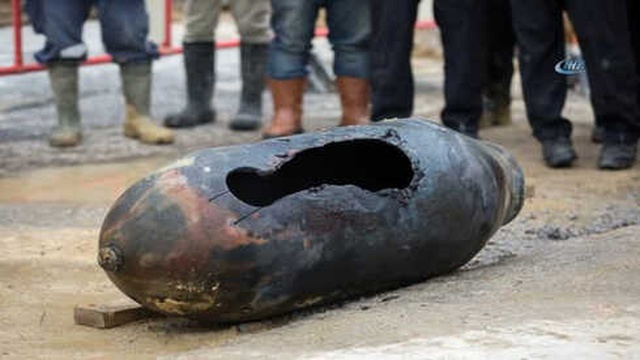Hong Kong'da İkinci Dünya Savaşı'ndan Kalma Bomba Bulundu
