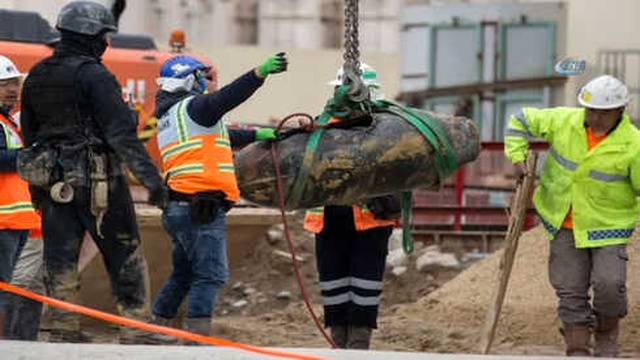 Hong Kong'da İkinci Dünya Savaşı'ndan Kalma Bomba Bulundu