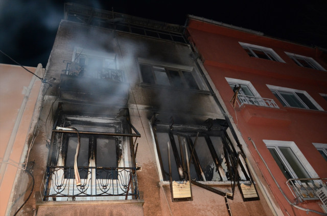 Sarıyer'de 3 Katlı Binada Yangın: 2 Ölü, 1 Yaralı
