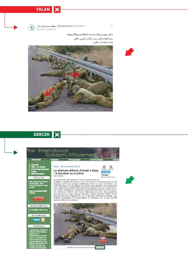 PYD/PKK Yandaşları, İsrail Askerlerini Türk Askeri Gibi Göstermeye Çalıştı