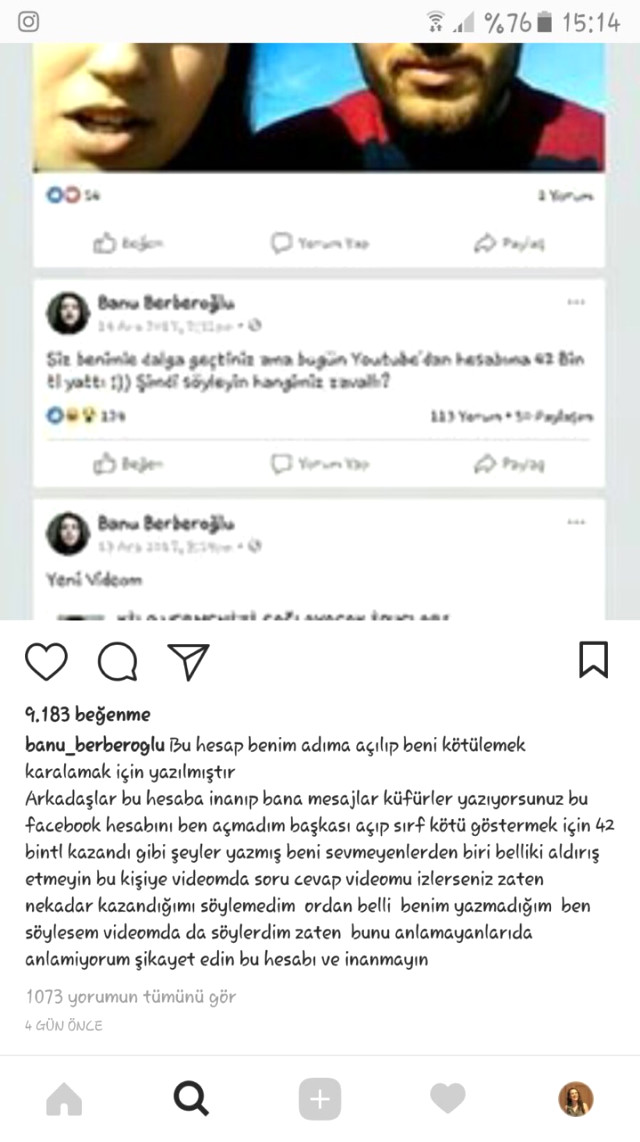 YouTuber Banu Berberoğlu, Ayda 42 Bin TL Kazandığı İddiasını Yalanladı