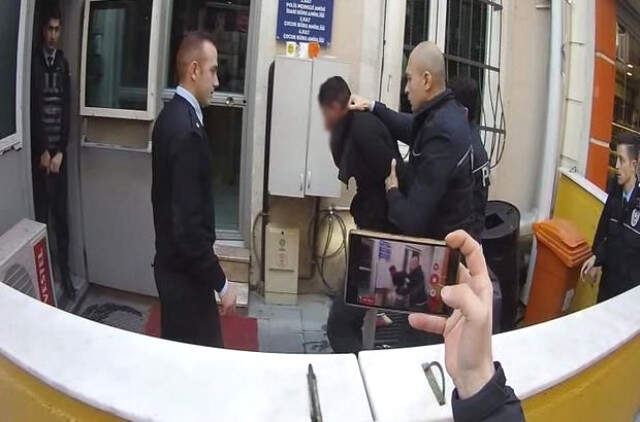 Şişli'de Hırsızlar, Polisin Burnunu Kırdı