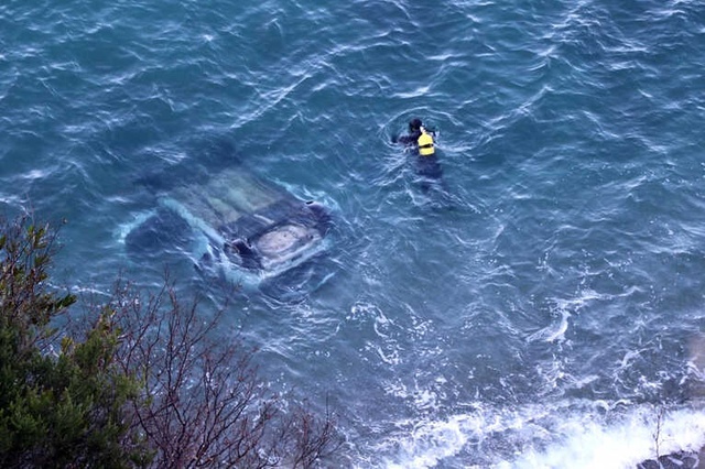 Zonguldak'ta Otomobil 60 Metreden Denize Uçtu, Şoför Kayıp