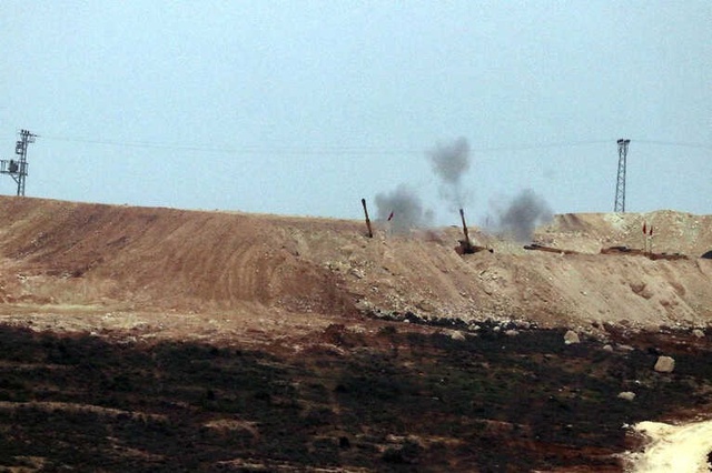 Afrin'deki Terör Mevzileri Türk Jetleri Tarafından Ateş Altına Alındı