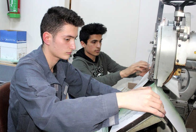Matbaacılık Öğrencileri, 572 Bin Liralık Üretim Yaptı