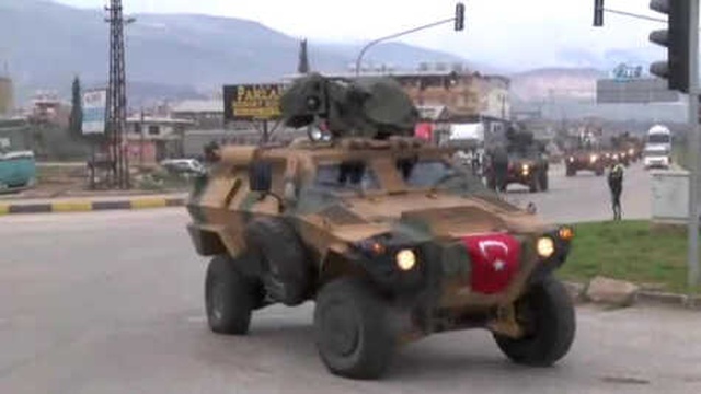 Jandarma Özel Harekat, Mehter Marşıyla <a class='keyword-sd' href='/afrin/' title='Afrin'>Afrin</a>'e Gitti