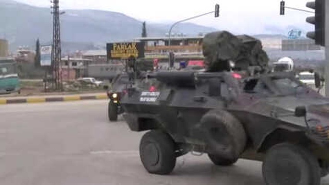 Jandarma Özel Harekat, Mehter Marşıyla Afrin'e Gitti