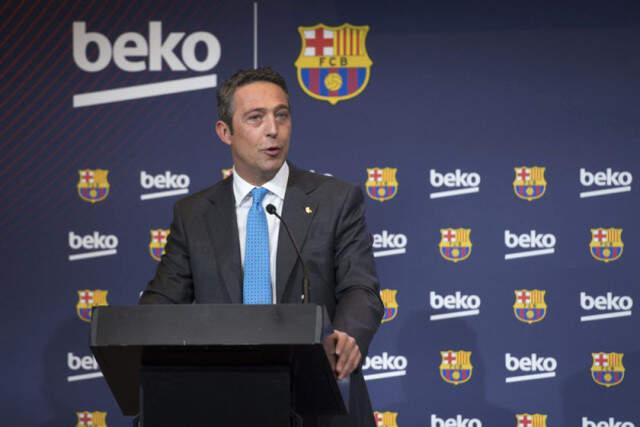 Beko, Barcelona'nın En Büyük Sponsoru Oldu, İmzayı Ali Koç Attı