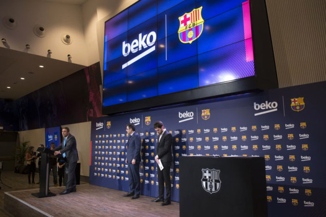 Beko, Barcelona'nın En Büyük Sponsoru Oldu, İmzayı Ali Koç Attı