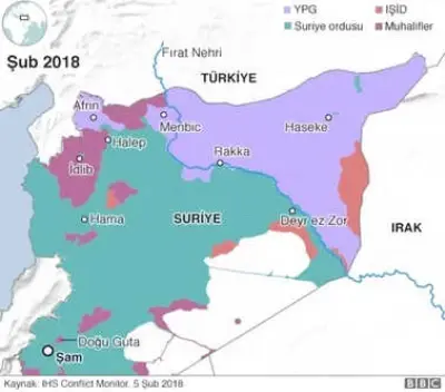 Doğu Guta'da Bombardıman Sürüyor