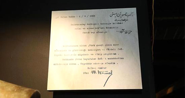 Gazeteci Murat Bardakçı: Galatasaray Müzesindeki Atatürk Mektubu Şaibeli