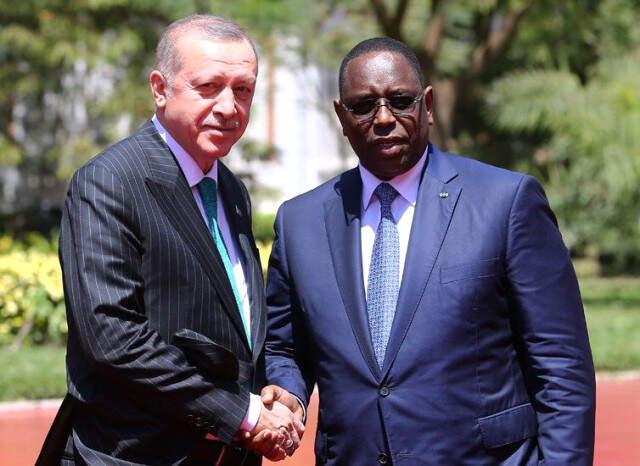 Cumhurbaşkanı Erdoğan'a Senegal'de Görkemli Karşılama