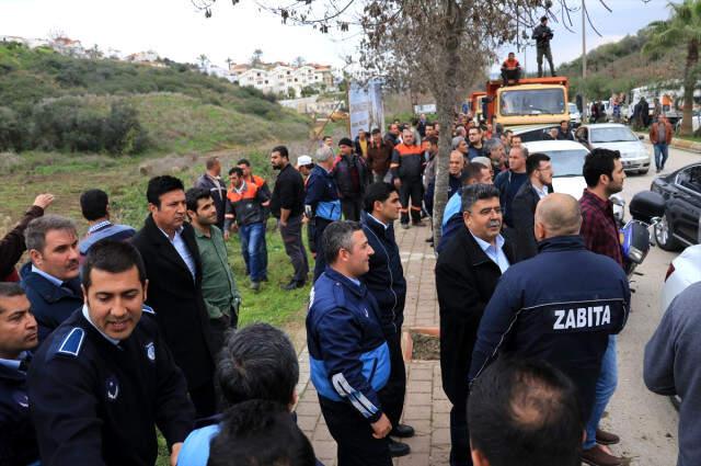 CHP ve MHP'li Belediye Arasında Arazi Krizi! Çalışanlar Arasında Arbede Yaşandı