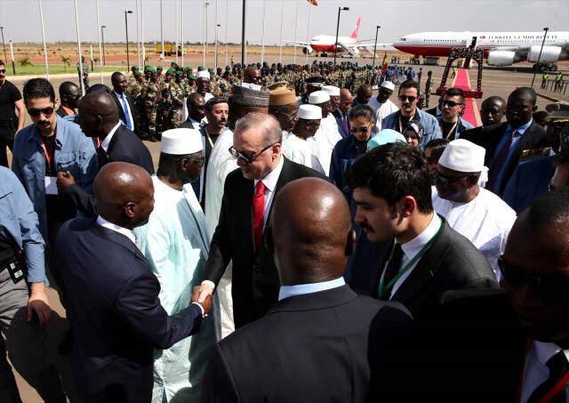 Cumhurbaşkanı Erdoğan Mali'ye Geldi