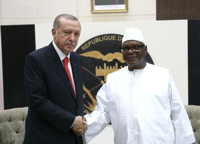Cumhurbaşkanı Erdoğan Mali'ye Geldi