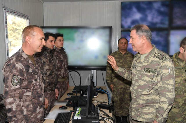 Orgeneral Akar'dan <a class='keyword-sd' href='/afrin/' title='Afrin'>Afrin</a> Mesajı: Şehit ve Gazilerimizin Tek Damla Kanı Yerde Kalmayacak